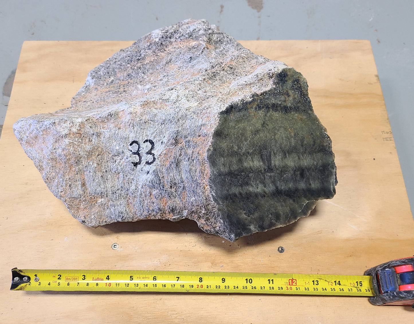 33lbs Single Soapstone Block