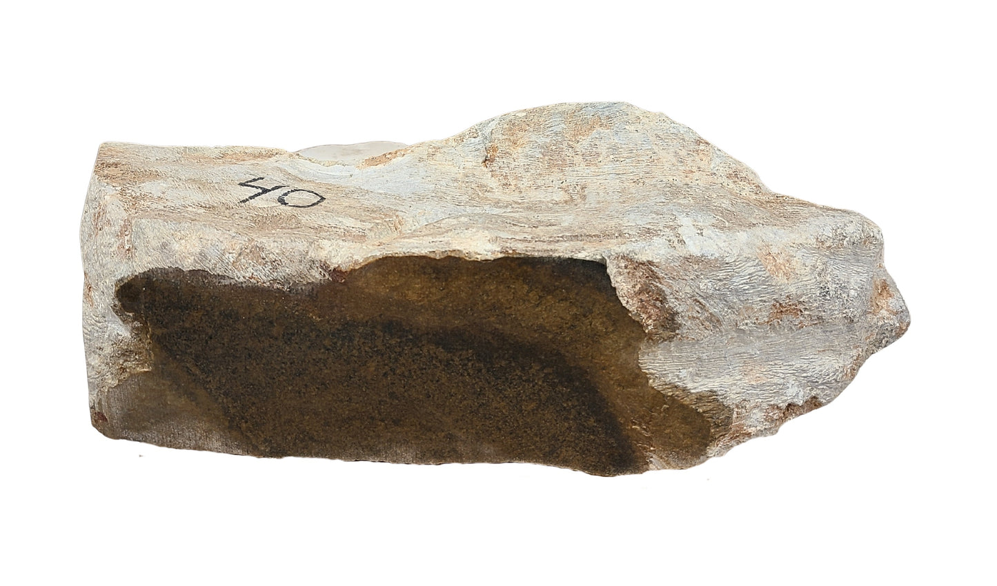 40lbs Single Soapstone Block