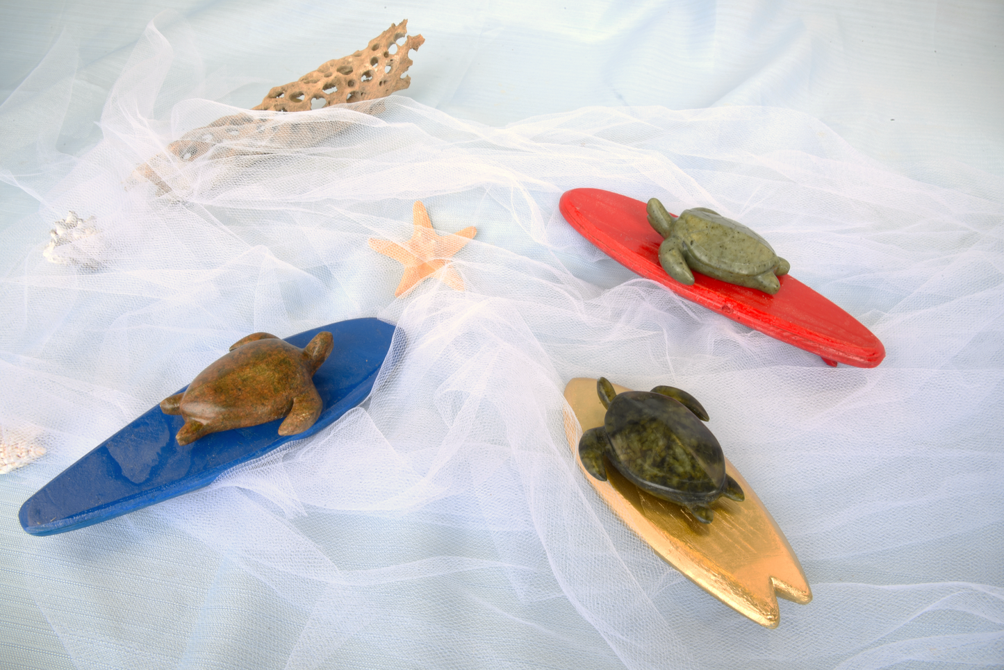 Sea Turtle Soapstone Carving Kit