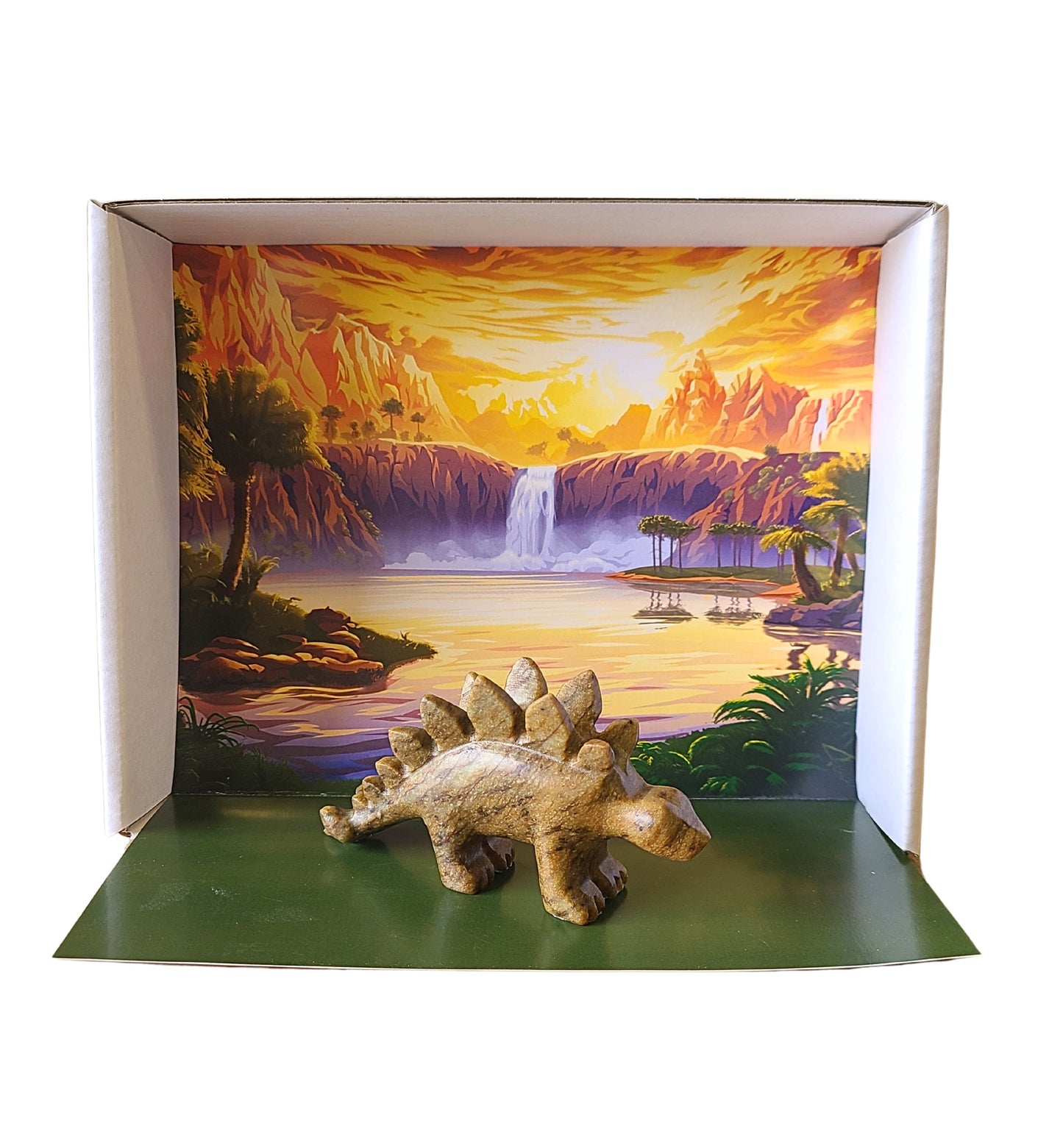 Stegosaurus Soapstone Carving Kit