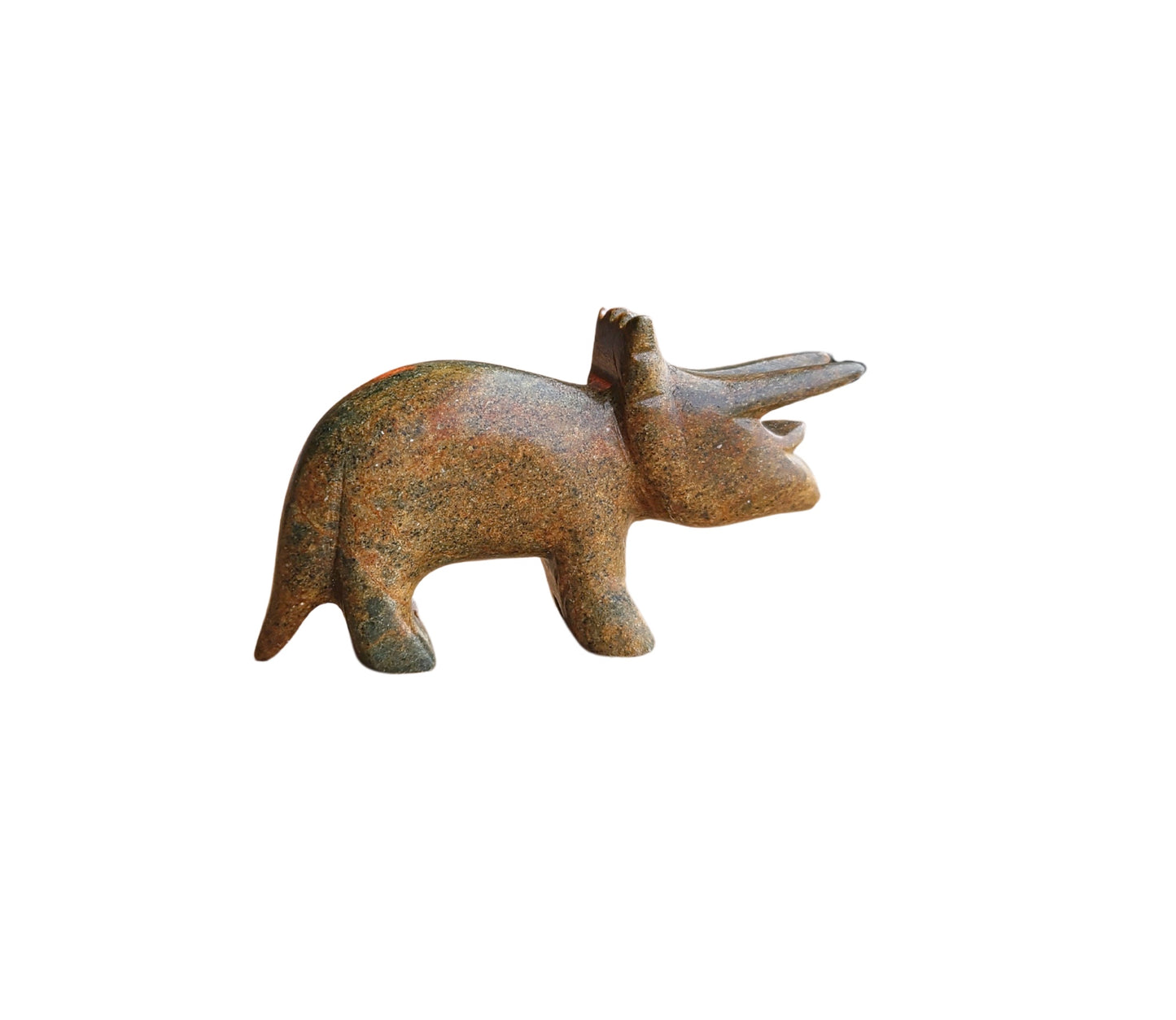 T-Rex & Triceratops Soapstone Carving Kit