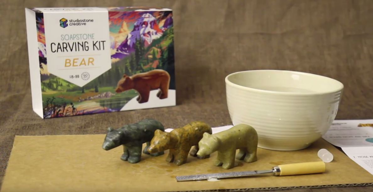 SOAPSTONE CARVING KIT - THE TOY STORE