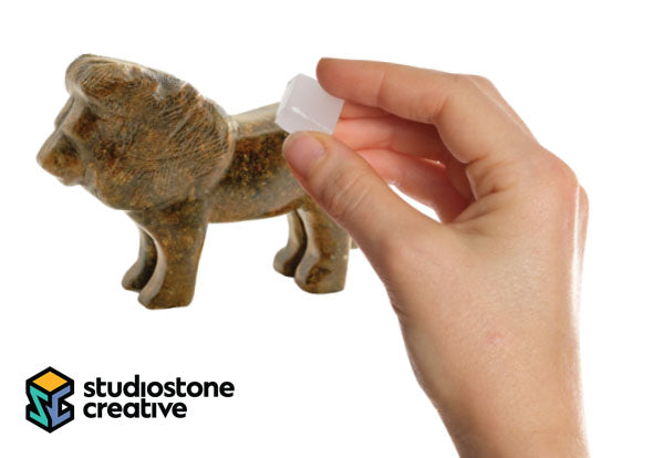 Lion Soapstone Carving Kit by Studiostone Creative