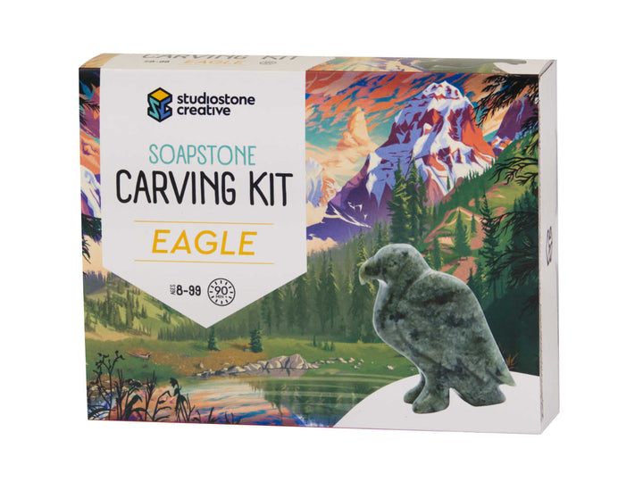Eagle Soapstone Carving Kit